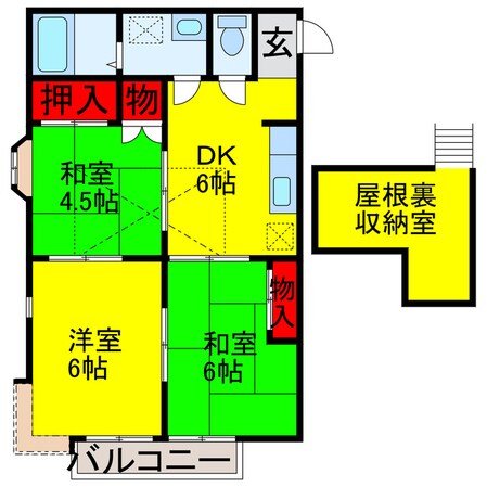 上総村上駅 徒歩37分 2階の物件間取画像